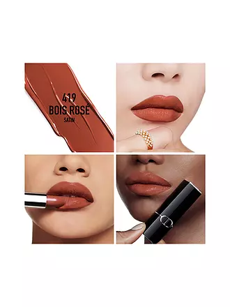 DIOR | Lippenstift - Rouge Dior Satin Lipstick (419 Bois Rose) | 